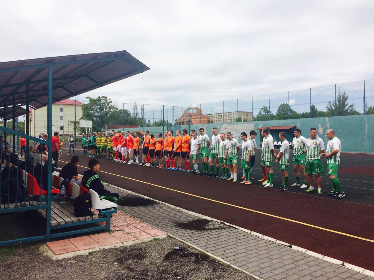 В Ужгороді журналісти області грають у футбол