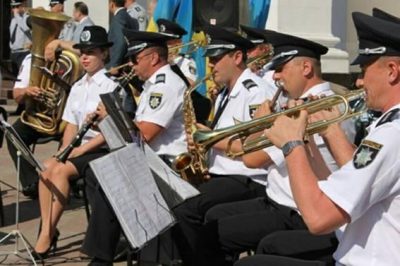 Закарпатський оркестр Нацполіції долучився до рекорду України