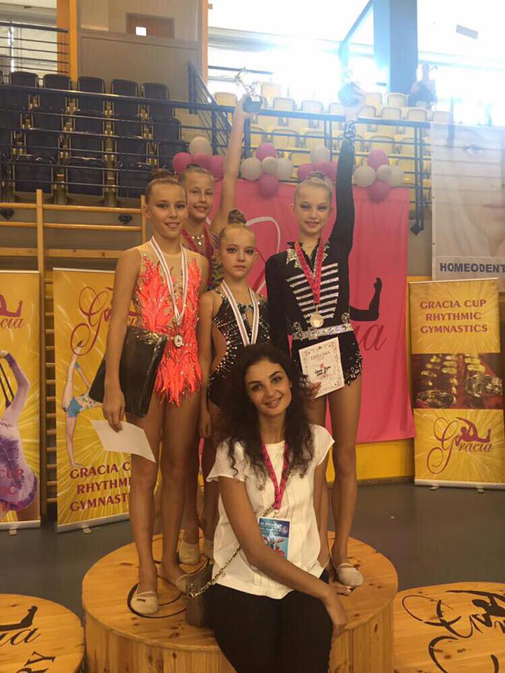 Ужгородські гімнастки здобули нагороди на престижних змаганнях в Угорщині