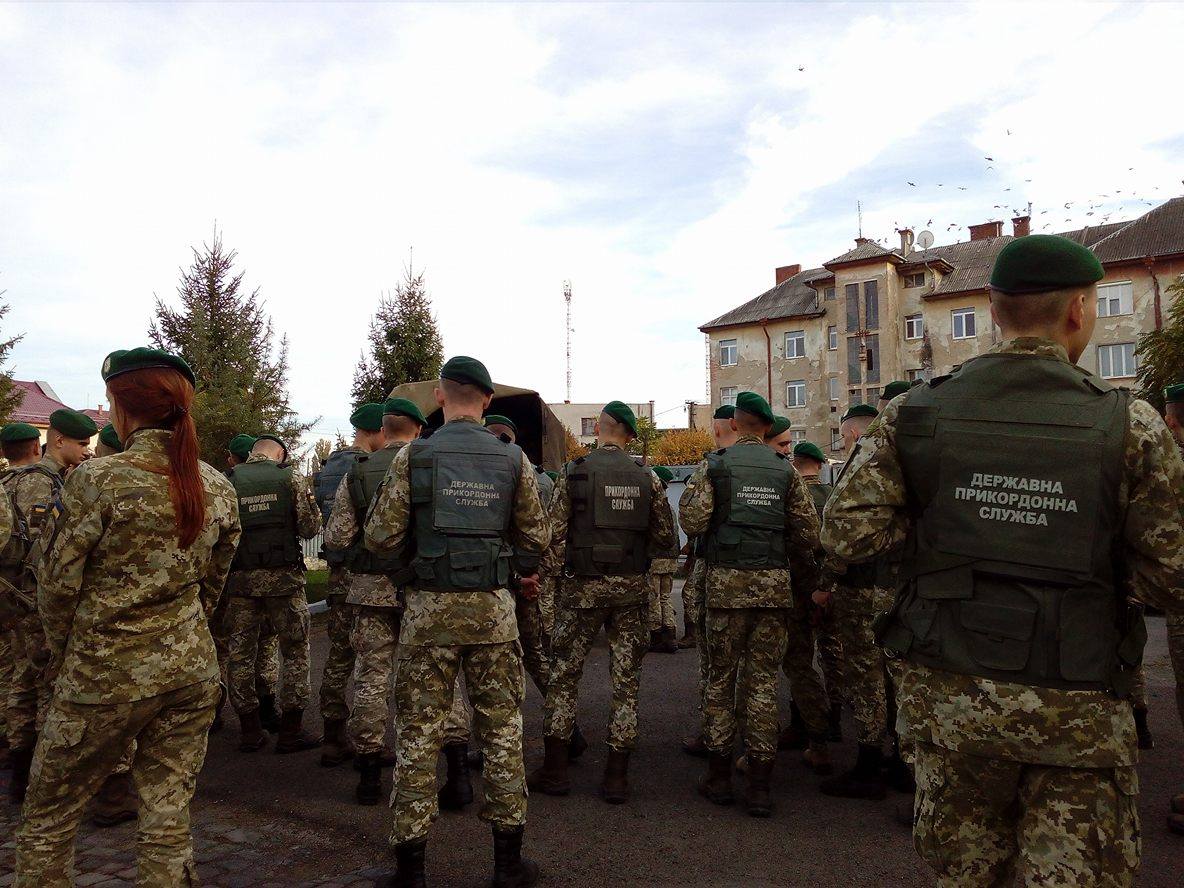 До Мукачівського прикордонного загону прибули курсанти з міста Хмельницький (ФОТО)