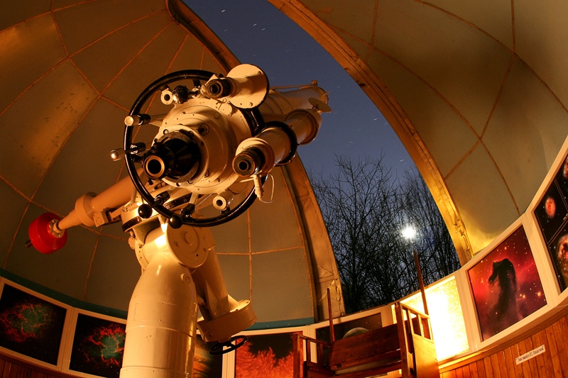 З Ужгородської обсерваторії видно небо аж до Флориди