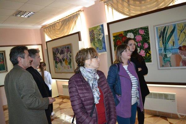 У Тячівській галереї ім.Ш.Голлоші відкрили виставку картин Раїси Глюк
