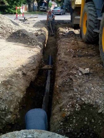 В Берегові здійснено реконструкцію магістрального водопроводу