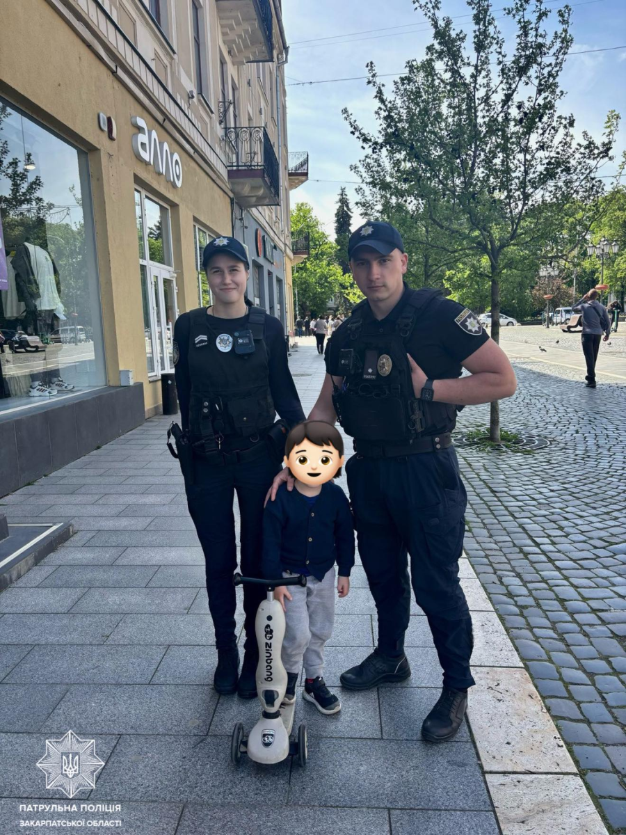 В Ужгороді загубився 5-річний хлопчик