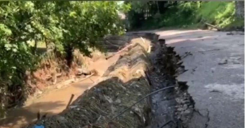 Паводкова хвиля на Рахівщині: стихія наробила чимало лиха (ВІДЕО)