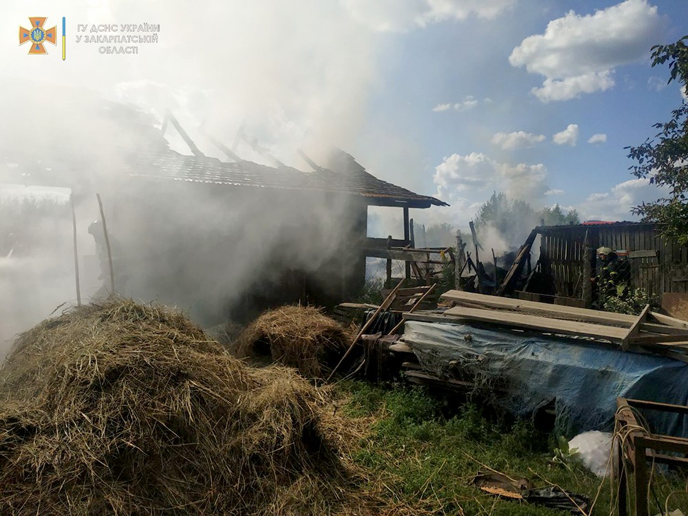На Мукачівщині сім'я, у якої вогонь знищив частину майна, потребує допомоги