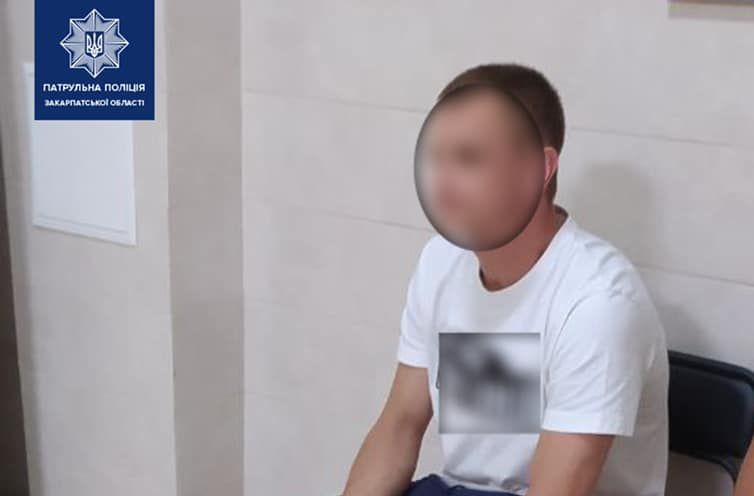 Закарпатець сплатить 54 400 гривень штрафу за те, що перебував за кермом в алкольному спянінні та керував авто без прав (ФОТО)