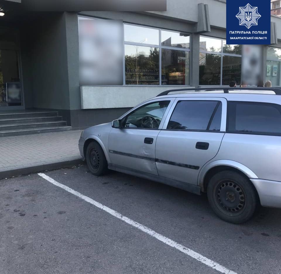 В Ужгороді поліції вдалося відшукати горе-водія, який втік з місця ДТП (ФОТО)