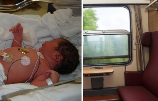 Немовля, яке народилася в поїзді "Київ — Ужгород" перебуває у важкому стані