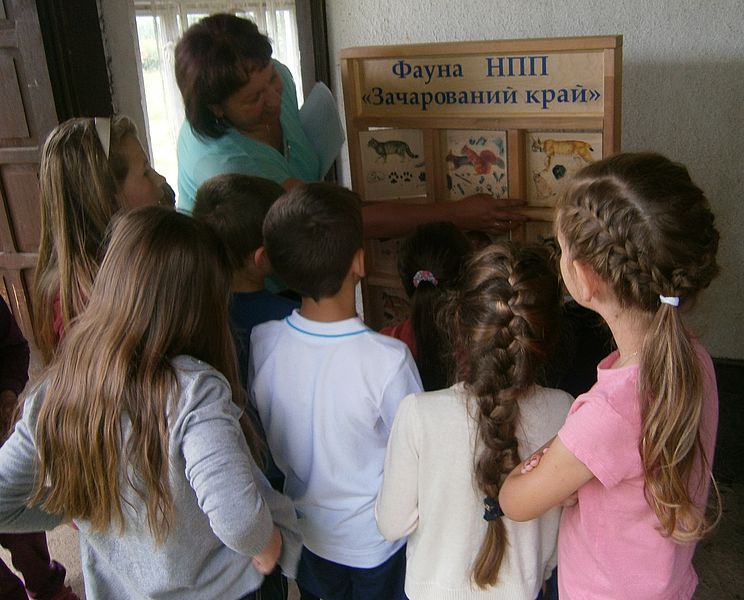 Закарпатська малеча відвідала дерев’яний "Зелений клас" в Ужгороді