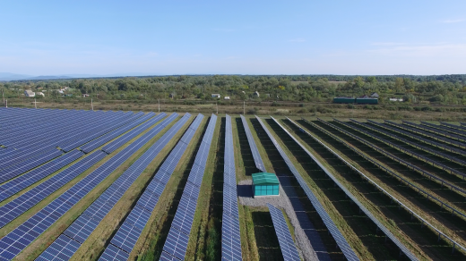 На Закарпатті будується найбільша сонячна електростанція у Західній Україні (ВІДЕО+ФОТО)