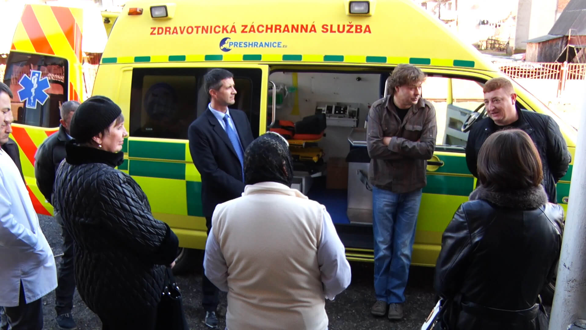 Чеські партнери передали сучасну швидку Колочавській амбулаторії (ВІДЕО)