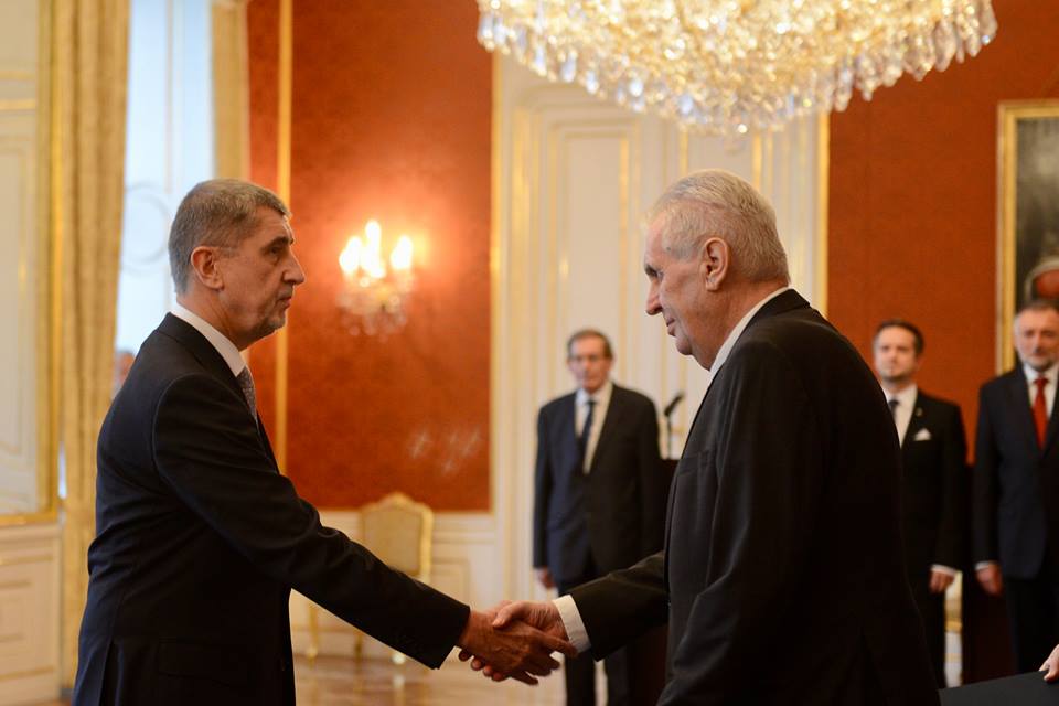 Президент Чехії призначив нового прем'єра
