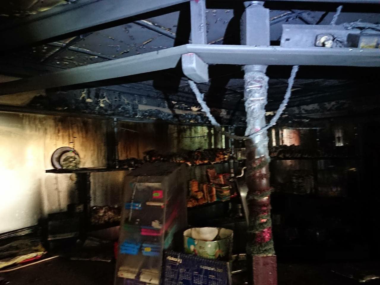 Упродовж доби закарпатські вогнеборці ліквідували дві пожежі у кафе (фото)