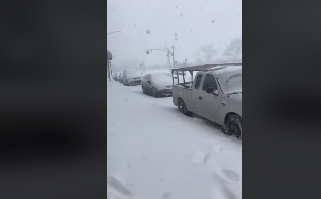 В мережі з'явилось відео, як США «накрило» снігом (ВІДЕО)