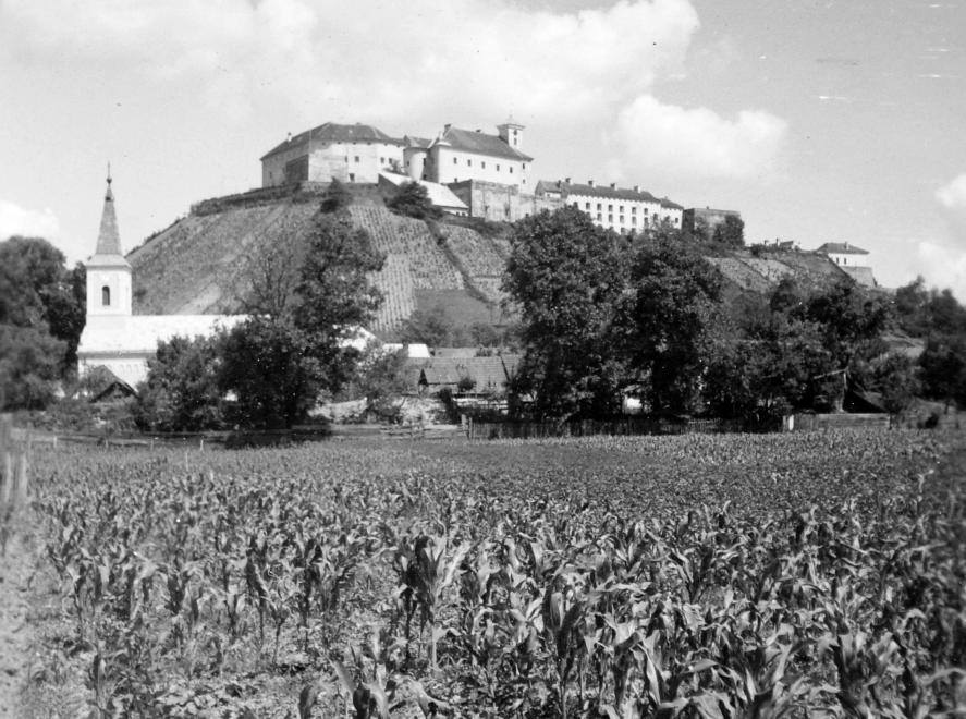 В мережі показали мукачівський замок «Паланок» в чорно-білих архівних світлинах (ФОТО)