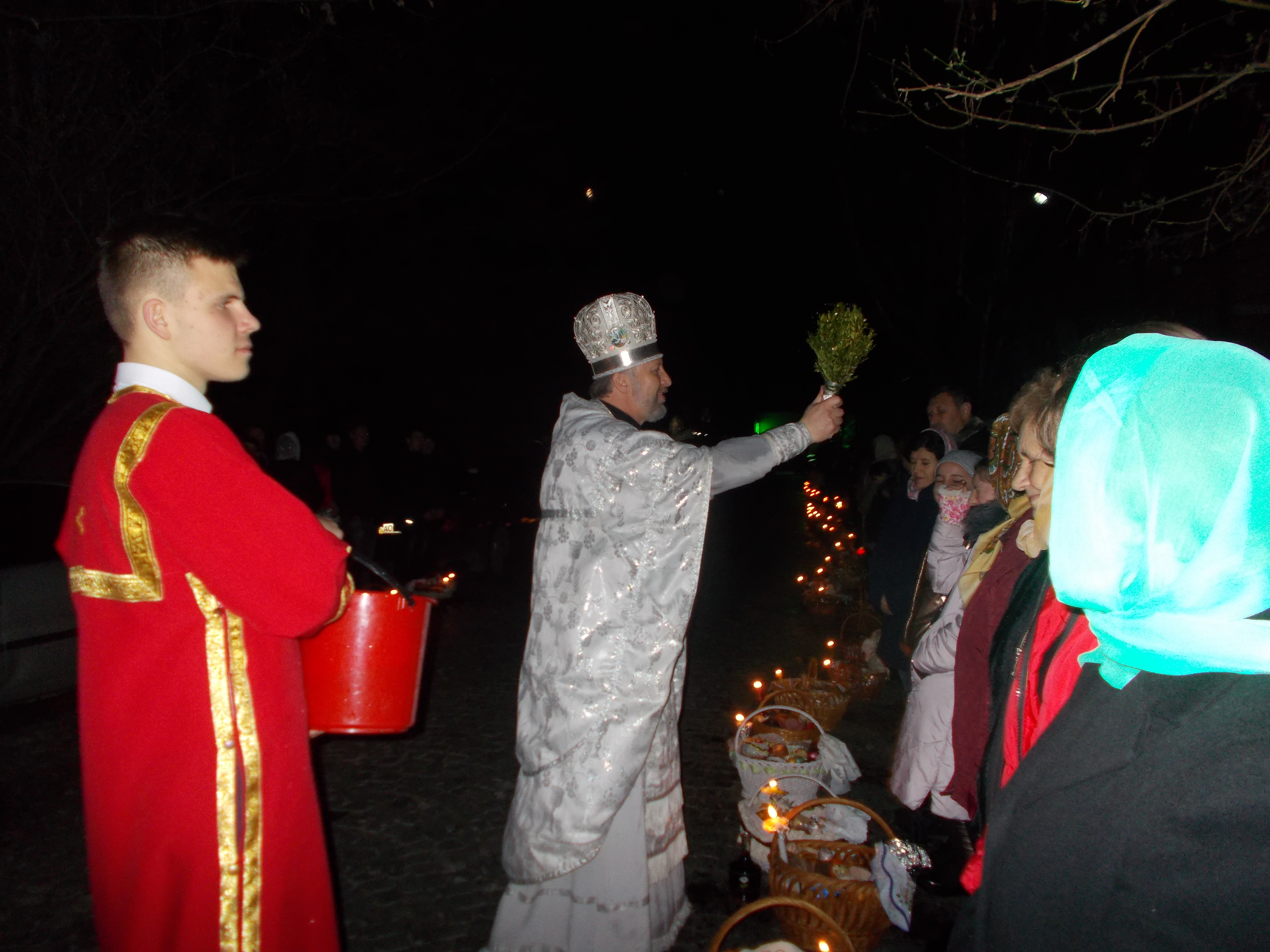 У Берегові православні освятили Пасхи