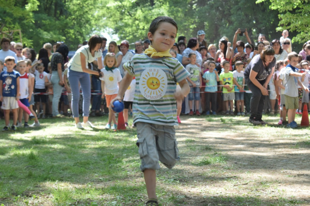 У Боздоському парку Ужгорода відбулась олімпіада для дошкільнят