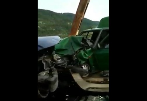 З'явилось відео з місця моторошної ДТП у Виноградові (ВІДЕО)