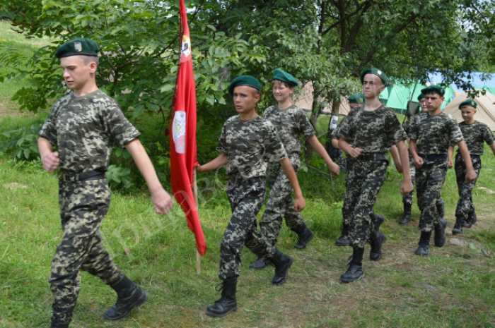 На Іршавщині провели військово-патріотичну гру "Джура"