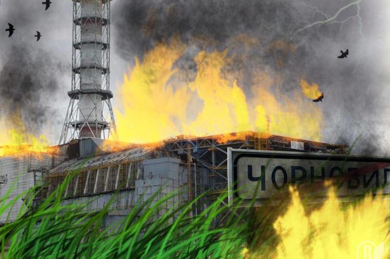 В Чорнобилі пожежа. Влада мовчить!!! (СОЦМЕРЕЖІ)