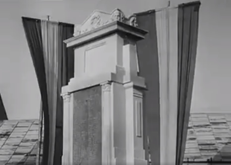 Історичне відкриття пам'ятника воїнам у Хусті в 1943 році (ВІДЕО)
