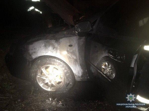 Стали відомі подробиці загорання автомобіля "Chevrolet Lacetti" в Мукачеві