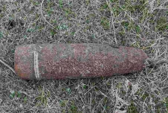 На Міжгірщині виявлено артилерійський снаряд часів минулих війн