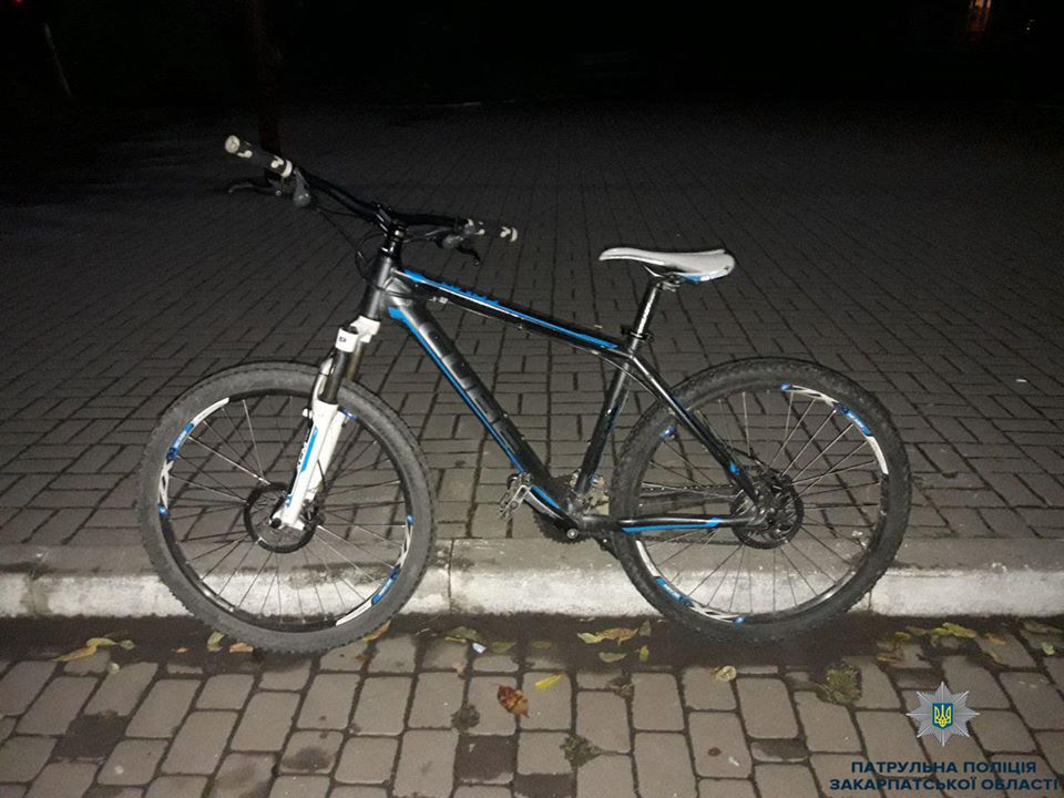 У Чопі піймали крадія велосипеда (ФОТО)