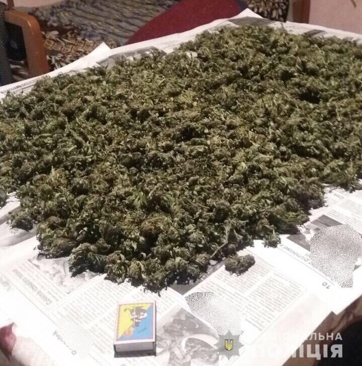 Понад кілограм марихуани: на Виноградівщині попався нарко-злочинець рецидивіст (ФОТО)