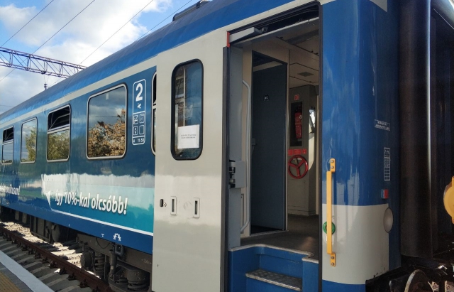 Новий графік руху пасажирських поїздів «Будапешт-Мукачево» почне діяти з 9 грудня