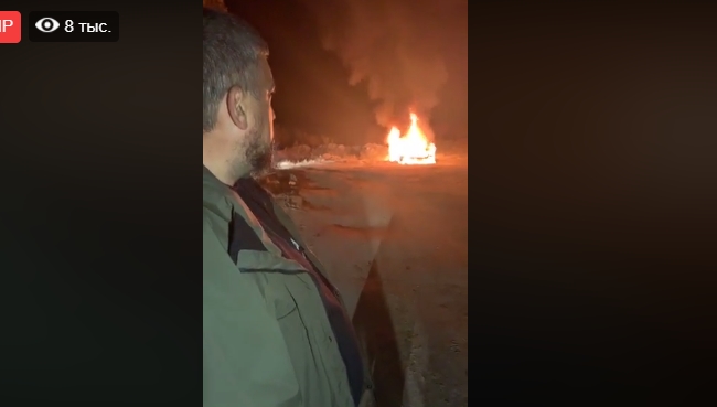Голова "АвтоЄвроСили" Олег Ярошевич спалив свій Land Rover (ВІДЕО)