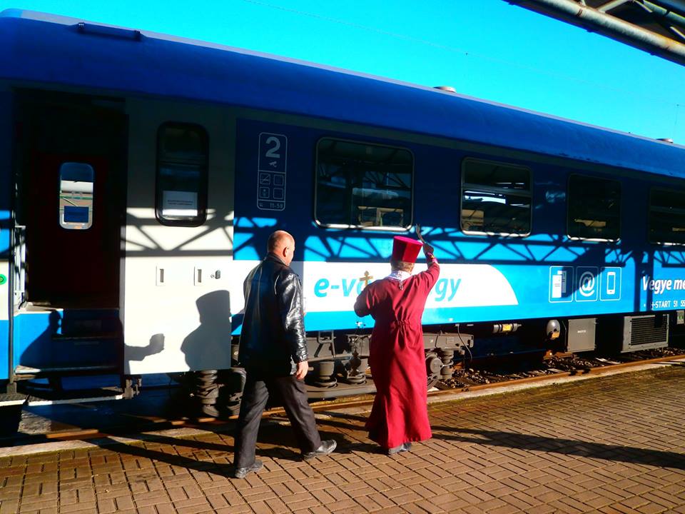 Стартувало залізничне сполучення з України в Угорщину (ФОТО, ВІДЕО)