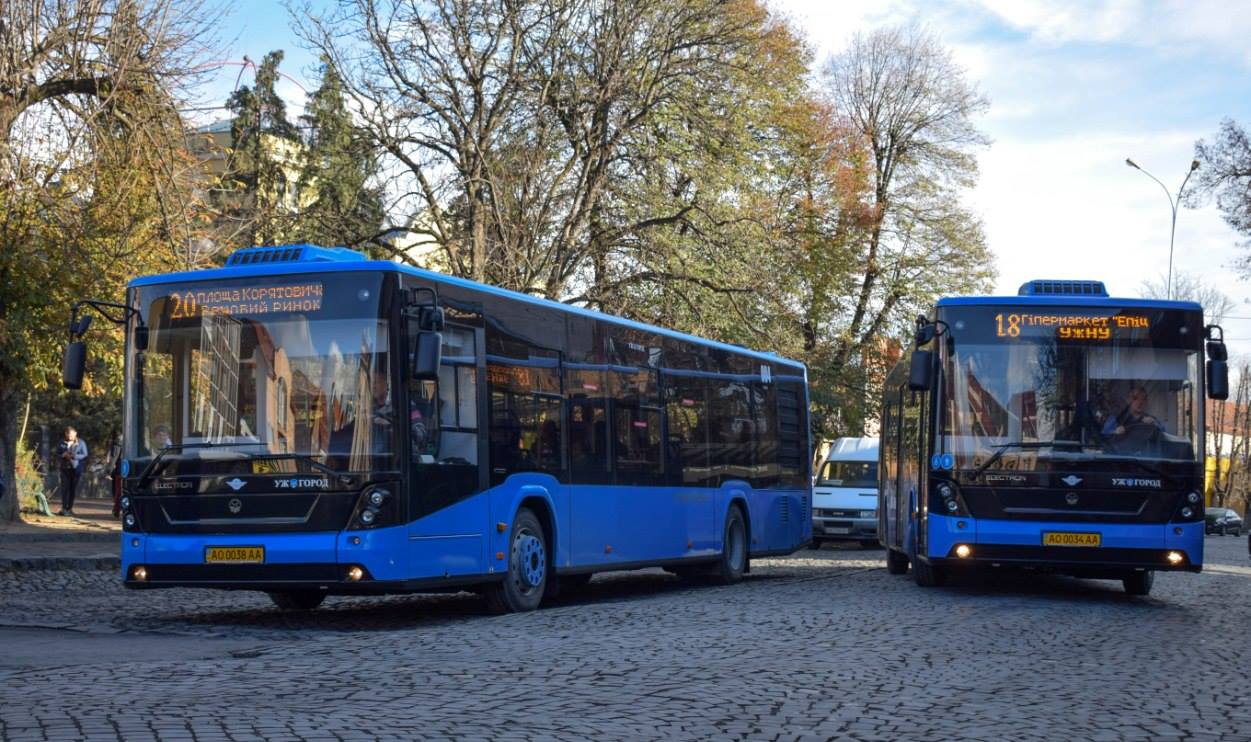 В Ужгороді запустили найдовший автобусний маршрут (фото)