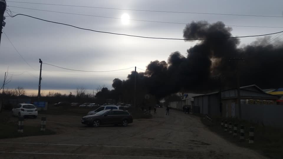 У Виноградові сталася жахлива пожежа (Фото\Відео)