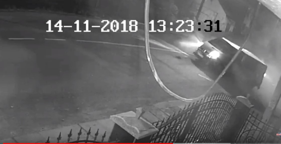 З'явилось відео зіткнення автівок у Виноградові (ВІДЕО)