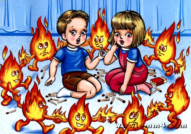 У ДСНС Закарпаття розповіли що робити, аби пустощі дитини не стали причиною пожежі