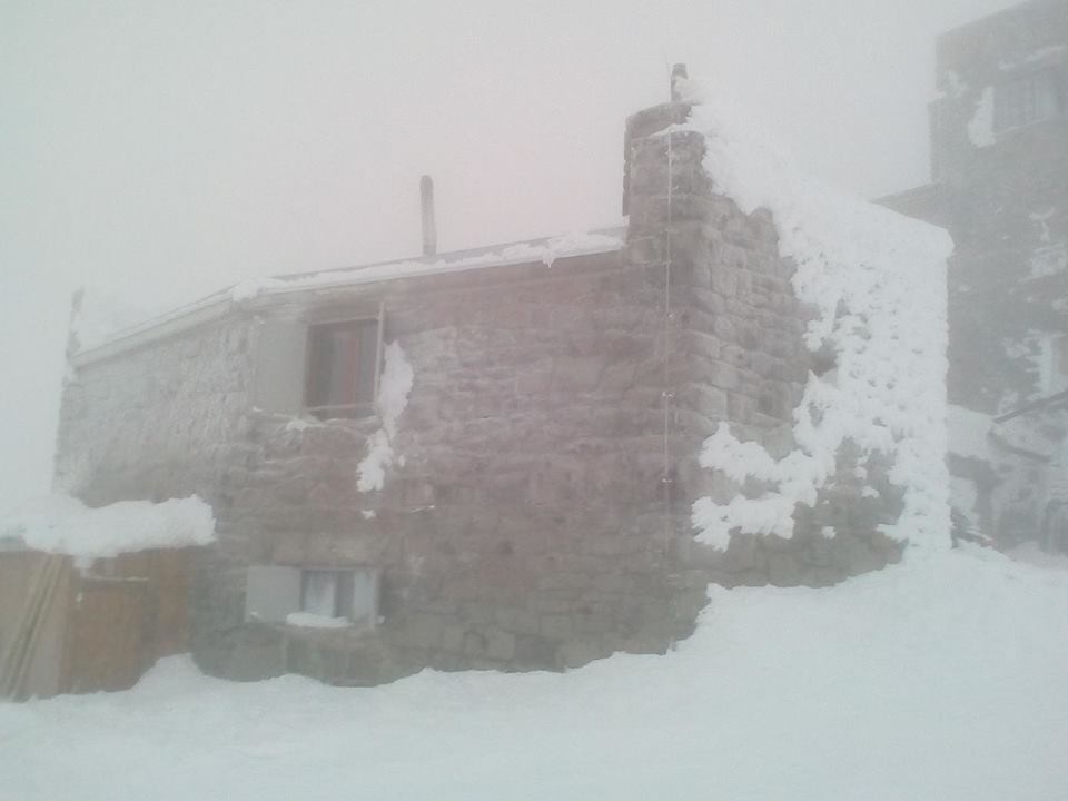 На горі Піп Іван хмарно та температура -6°С (ФОТО)