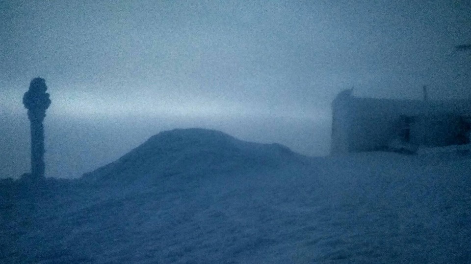 На горі Піп Іван обмежена видимість та температура -12°С (ФОТО)