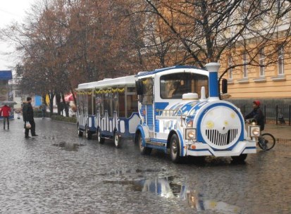 В Берегові курсуватиме поїзд (ФОТО, ВІДЕО)