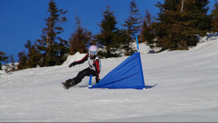 Юна закарпатська сноубордистка взяла участь у міжнародних змаганнях