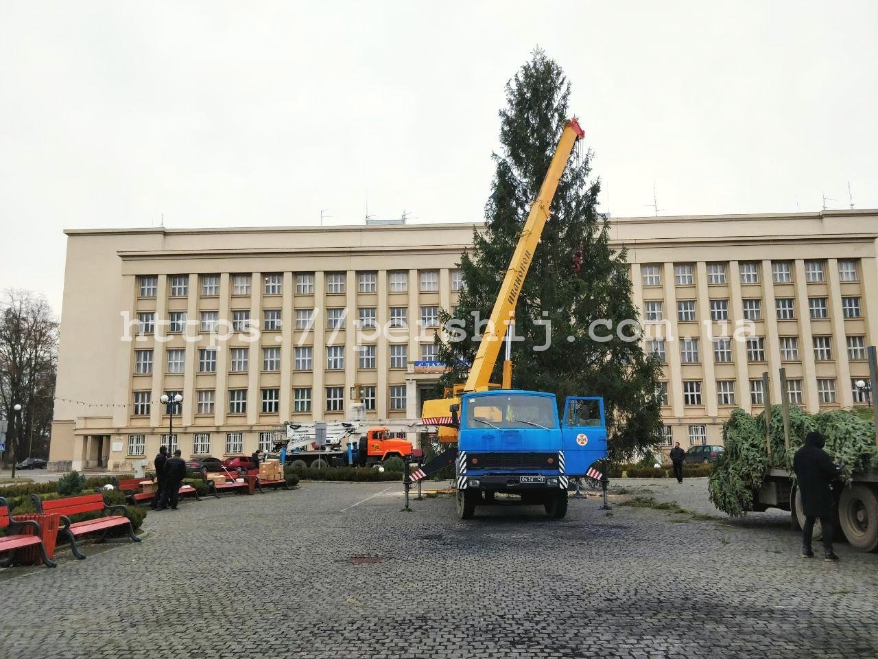 У День Святого Миколая запалає головна ялинка обласного центру Закарпаття