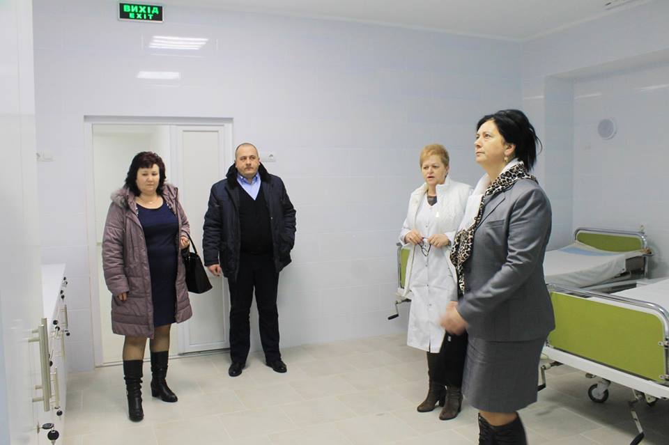 Приймальне відділення Виноградівської районної лікарні повністю відновлене (ФОТО)