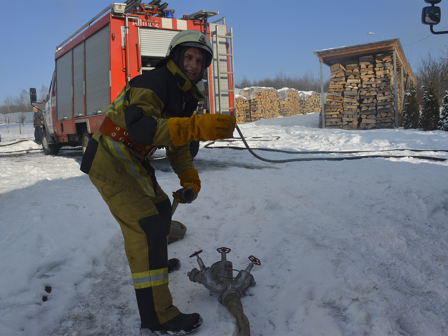 В Ужгороді пожежники ліквідували три пожежі за один день (ФОТО, ВІДЕО)