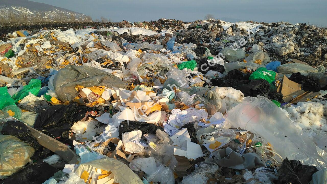 На Виноградівщині критична ситуація з приводу неналежного вивезення сміття (ФОТО)
