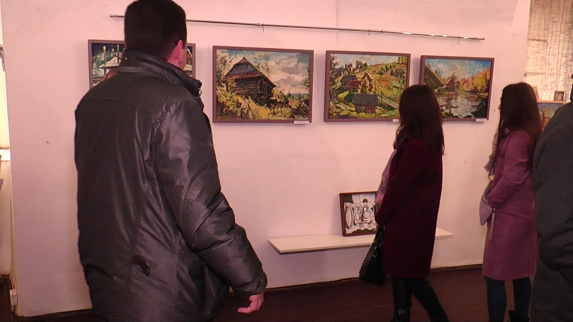 Закарпатський Ван Гог презентував свої роботи в Мукачеві (ВІДЕО)