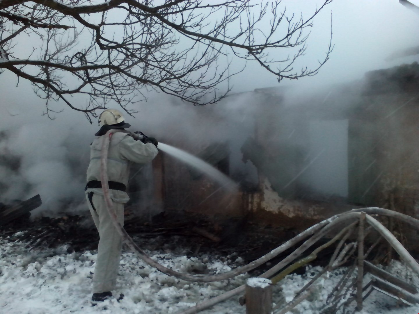 У Тячівському районі на місці пожежі було знайдено тіло чоловіка