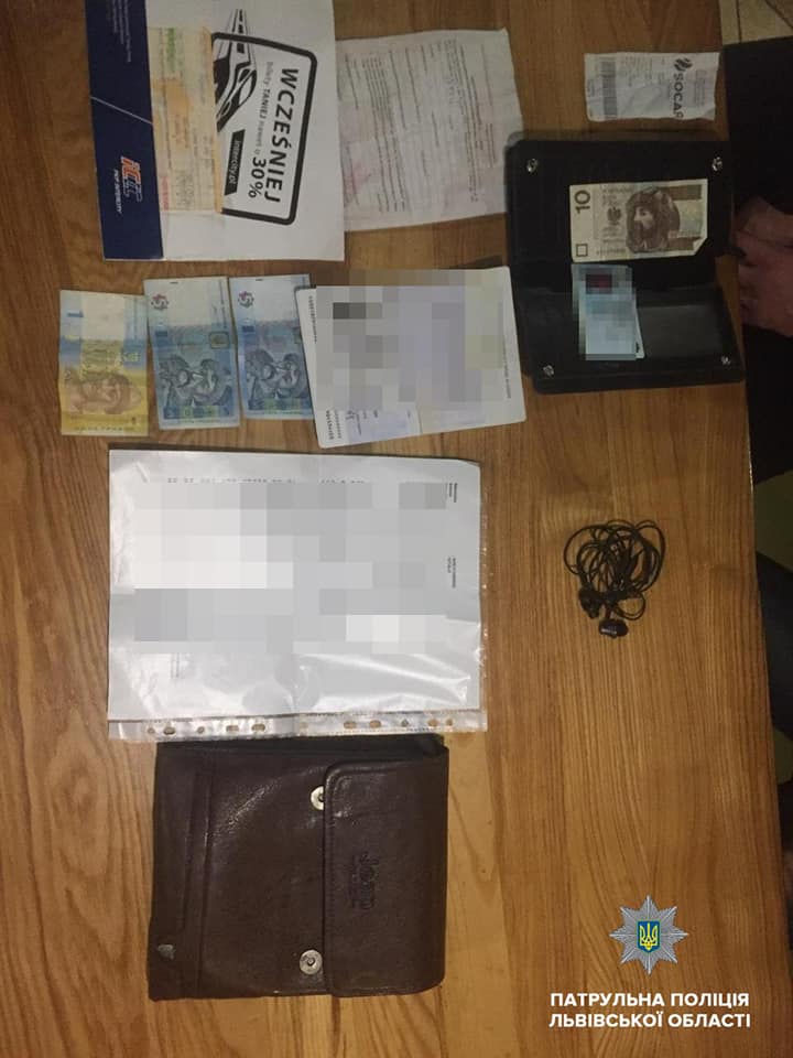 20-річний мешканець Закарпатської області пограбував львів'янина (ФОТО)