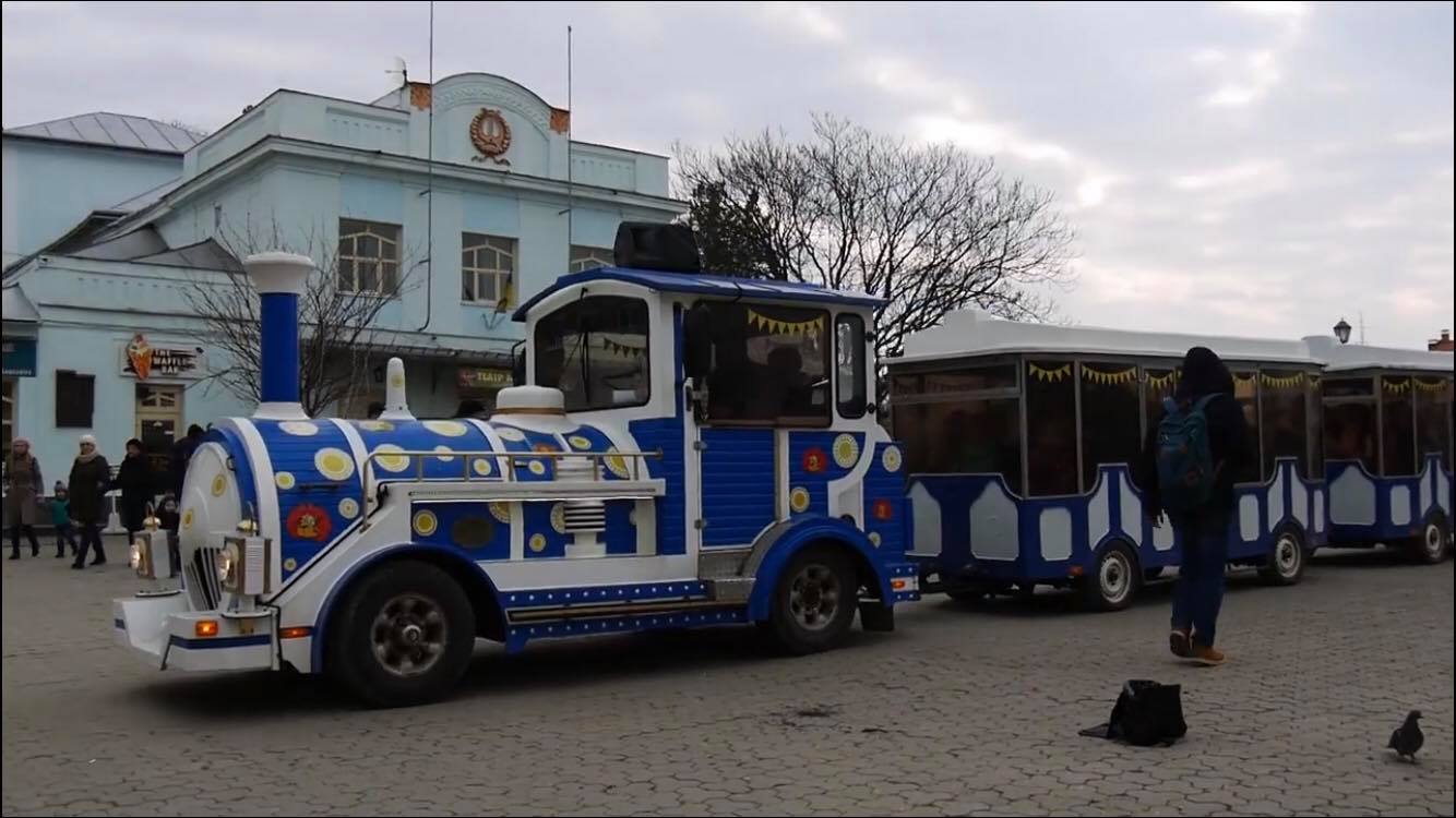 Міні-потяг курсуватиме обласним центром Закарпаття і по закінченні "Ужгородської палачінти" (ВІДЕО)