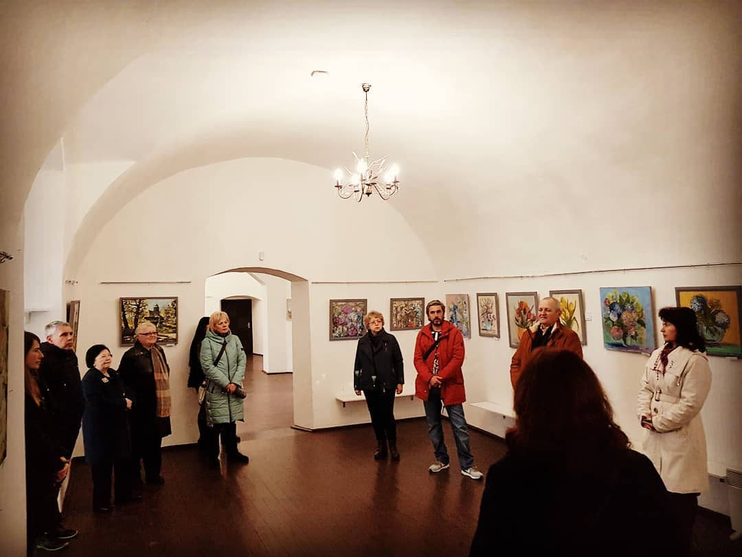 Мукачівські художники презентували свої роботи у замку Паланок (ФОТО)
